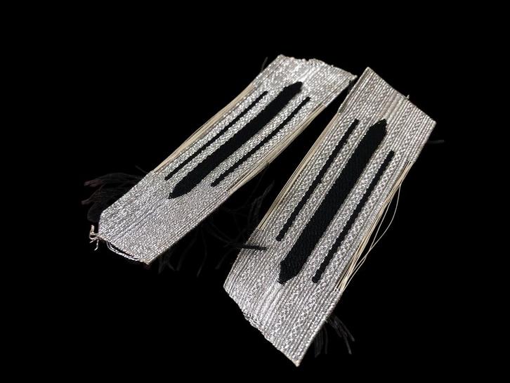 WH ingenieurs kragenspiegels, Verzamelen, Militaria | Tweede Wereldoorlog, Embleem of Badge, Nederland, Ophalen of Verzenden