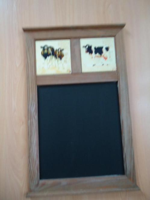 Memobord, krijtbord met koeien, Huis en Inrichting, Woonaccessoires | Memoborden, Ophalen of Verzenden