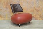 Als NIEUW! rode leren Leolux Pallone design fauteuils!, Leolux, Ophalen of Verzenden, Kreas, Kreas