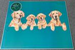 8x Placemat Labrador blond 55x42cm, Nieuw, Ophalen of Verzenden, Nvt, Nvt