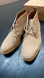 Herenschoenen nieuw - beige suede maat 44, Ophalen of Verzenden, Overige kleuren