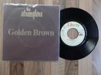 single  The Stranglers - Golden Brown , Cd's en Dvd's, Vinyl Singles, Rock en Metal, Gebruikt, Ophalen of Verzenden, 7 inch