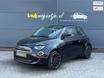 Fiat 500 e 3+1 La Prima 42 kWh *extra deur *ad. cruise *p-ca, Gebruikt, 4 stoelen, Zwart, Leder