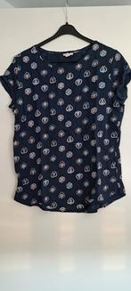 Donkerblauw tshirt met print Esprit maat M, Maat 38/40 (M), Blauw, Ophalen of Verzenden, Zo goed als nieuw
