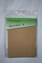 2 pakjes Romak kaarten Oplegvelletjes A6 zandkleur 130 gr, Ophalen of Verzenden, Nieuw, Overige thema's, Overige typen