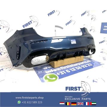 W177 FACELIFT A KLASSE 2024 A45 S AMG ACHTERBUMPER MAT GRIJS beschikbaar voor biedingen