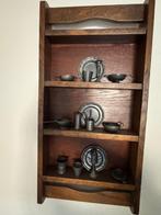 Letterbak met tinnen miniaturen, Ophalen of Verzenden