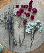 Kunstbloemen / takken , Zeer mooie Dahlia’s en wat Lelie's, Ophalen of Verzenden, Gebruikt, Binnen