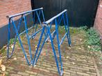 Twee metalen schragen. 86 cm hoog, 115 cm breed, Doe-het-zelf en Verbouw, Steigers, Ophalen of Verzenden, Gebruikt, Overige typen
