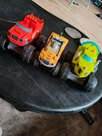 Blaze en de Monsterwielen auto's - 3 stuks, Ophalen, Gebruikt