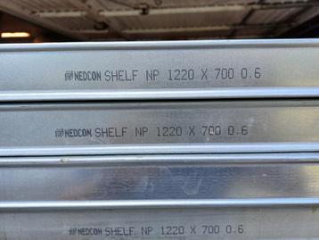 12.5 meter Nedcon legbord stelling 250 x 70 beschikbaar voor biedingen