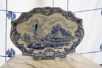 Plaquette  delfs blauw  ( Boch, Ophalen of Verzenden