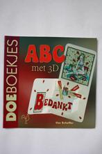Doeboekje ABC 3D, Ophalen of Verzenden, Nieuw, Overige onderwerpen, Ilse scheffer