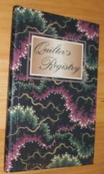 Quilters's Registry 98504, Ophalen of Verzenden, Nieuw, Borduren en Naaien