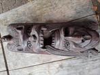 Houten masker, Antiek en Kunst, Curiosa en Brocante, Ophalen of Verzenden