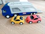 Speelgoed transporter met 2 wagens van little tikes, Ophalen, Zo goed als nieuw