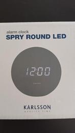 Karlsson Wekker Klokje - Groen, Huis en Inrichting, Woonaccessoires | Klokken, Ophalen of Verzenden, Zo goed als nieuw, Analoog