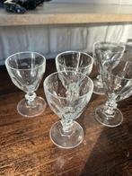 Borrel glaasjes kristal, Antiek en Kunst, Antiek | Glas en Kristal, Ophalen