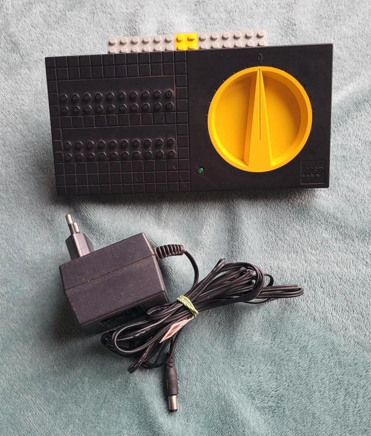 Lego City trein 9 Volt rails transformator (set 4548), Kinderen en Baby's, Speelgoed | Duplo en Lego, Gebruikt, Lego, Complete set