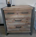 Houten ladenkast, Gebruikt, 50 tot 100 cm, 3 of 4 laden, Minder dan 100 cm