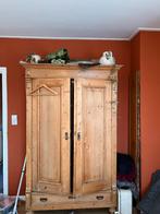 Oude eiken kast - opknapper met potentie!, Ophalen, Gebruikt, 100 tot 150 cm, Eikenhout