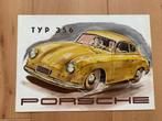 Porsche 356 Pré-A  - Oude Porsche 356 folder uit 1951, Gelezen, Porsche, Verzenden, Porsche