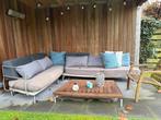 Loungeset, Tuin en Terras, Tuinsets en Loungesets, Ophalen, 5 zitplaatsen, Gebruikt, Teakhout