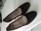 Peter Kaiser dames pumps maat 4,5 bruin suede, Ophalen of Verzenden, Zo goed als nieuw, Bruin