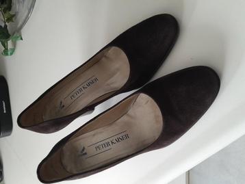 Peter Kaiser dames pumps maat 4,5 bruin suede beschikbaar voor biedingen