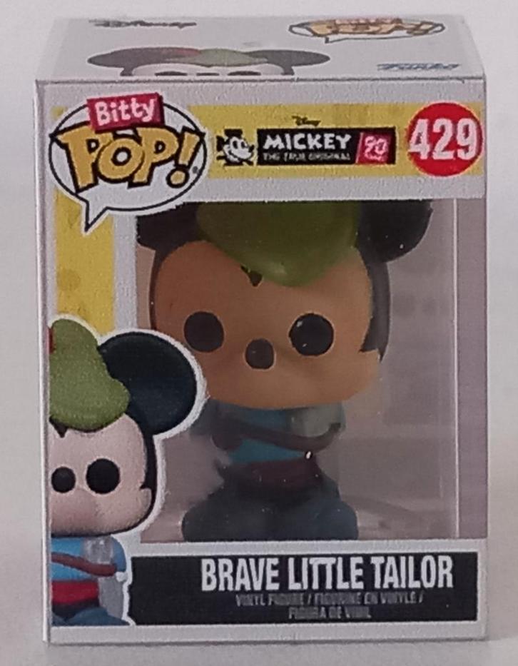 Bitty Pop! Mickey Mouse Brave Little Tailor (429), Verzamelen, Poppetjes en Figuurtjes, Zo goed als nieuw, Ophalen of Verzenden