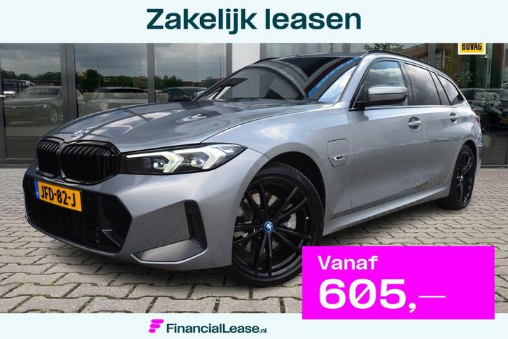 BMW 3 Serie Touring 330e xDrive M-Sport | Pano | Leder | Mem, Auto's, BMW, Bedrijf, Lease, Financial lease, 3-Serie, ABS, Airbags