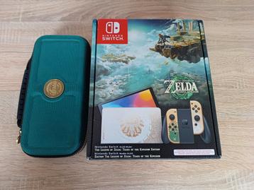 Nintendo switch oled zelda editie  beschikbaar voor biedingen
