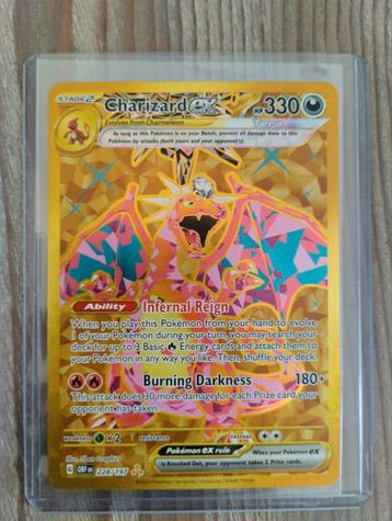 Charizard Ex 228/197 Obsidian Flames  beschikbaar voor biedingen