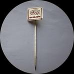 SUBARU speldje, chroom rood, Verzamelen, Ophalen of Verzenden, Zo goed als nieuw, Transport, Speldje of Pin