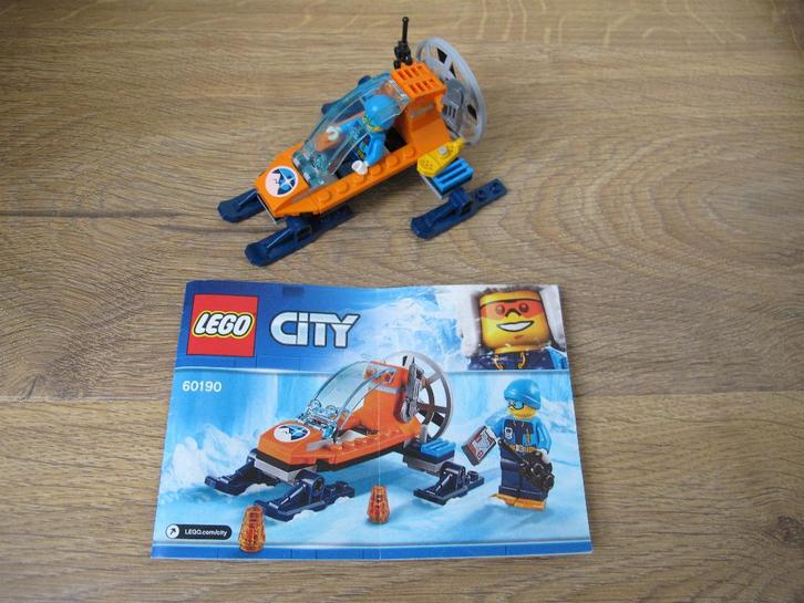 Lego City 60190 Poolijs glijder, Kinderen en Baby's, Speelgoed | Duplo en Lego, Zo goed als nieuw, Lego, Complete set, Ophalen of Verzenden