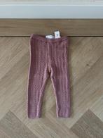 Z.g.a.n. Tricot roze legging / broekje van Zara, maat 86, Kinderen en Baby's, Babykleding | Maat 86, Broekje, Meisje, Ophalen of Verzenden
