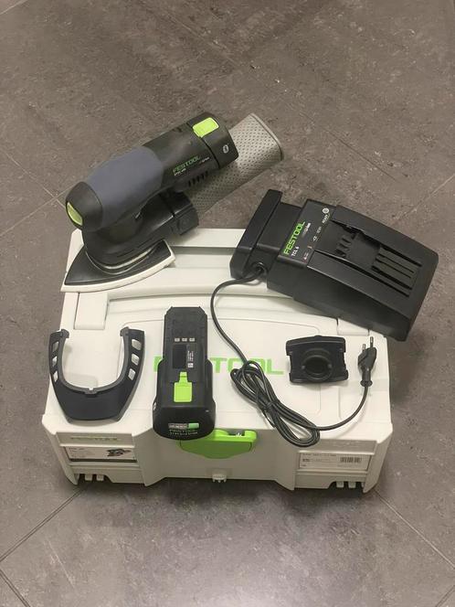 festool DTSC 400 Li 3,1 I-Plus 18V deltaschuurmachine., Doe-het-zelf en Verbouw, Gereedschap | Schuurmachines, Zo goed als nieuw