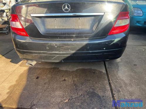 MERCEDES C KLASSE W204 ZWART 197 achterbumper 2007-2011, Auto-onderdelen, Carrosserie en Plaatwerk, Bumper, Mercedes-Benz, Achter