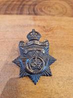 Wo2 baret embleem halifax rifles, Verzamelen, Ophalen of Verzenden, Landmacht, Nederland, Embleem of Badge
