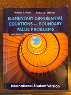 Elementary Differential Equations & Boundary Value Problems, Boeken, William E. Boyce, ..., Natuurwetenschap, Ophalen of Verzenden