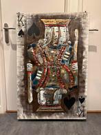 3D metalen schilderij - Speelkaart ️️ 120cm x 80cm, Ophalen of Verzenden