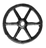 Kinderspeelgoed Wiel Ø25,8mm 5,3g     c142, Antiek en Kunst, Verzenden