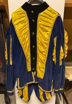 Pietenpak blauw/geel maat 52/54, Diversen, Sinterklaas, Ophalen of Verzenden, Zo goed als nieuw