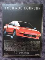 Toyota MR2 advertentie, Verzenden, Zo goed als nieuw, Toyota
