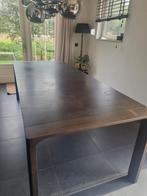 Leolux Eetkamertafel 240 x 100, Huis en Inrichting, Tafels | Eettafels, Ophalen, Gebruikt, 200 cm of meer, 50 tot 100 cm