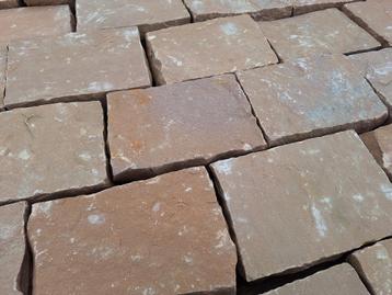 kasseien Sandstone Golden Leaf 20x14x5/7 cm gekapt beschikbaar voor biedingen