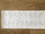 Artprint Bommel stemmingen zwart/wit ca. 25x70 cm, Eén stripboek, Ophalen of Verzenden, Gelezen