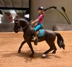 Schleich dressuur paard met ruiter, Ophalen of Verzenden, Gebruikt
