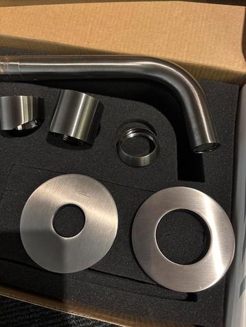 Ben Lavion Inbouw Wastafelkraan - Geborsteld Zwart beschikbaar voor biedingen