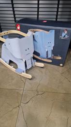 Janod hobbel olifant houten hobbelpaard, Kinderen en Baby's, Speelgoed | Hobbelfiguren, Ophalen of Verzenden, Zo goed als nieuw